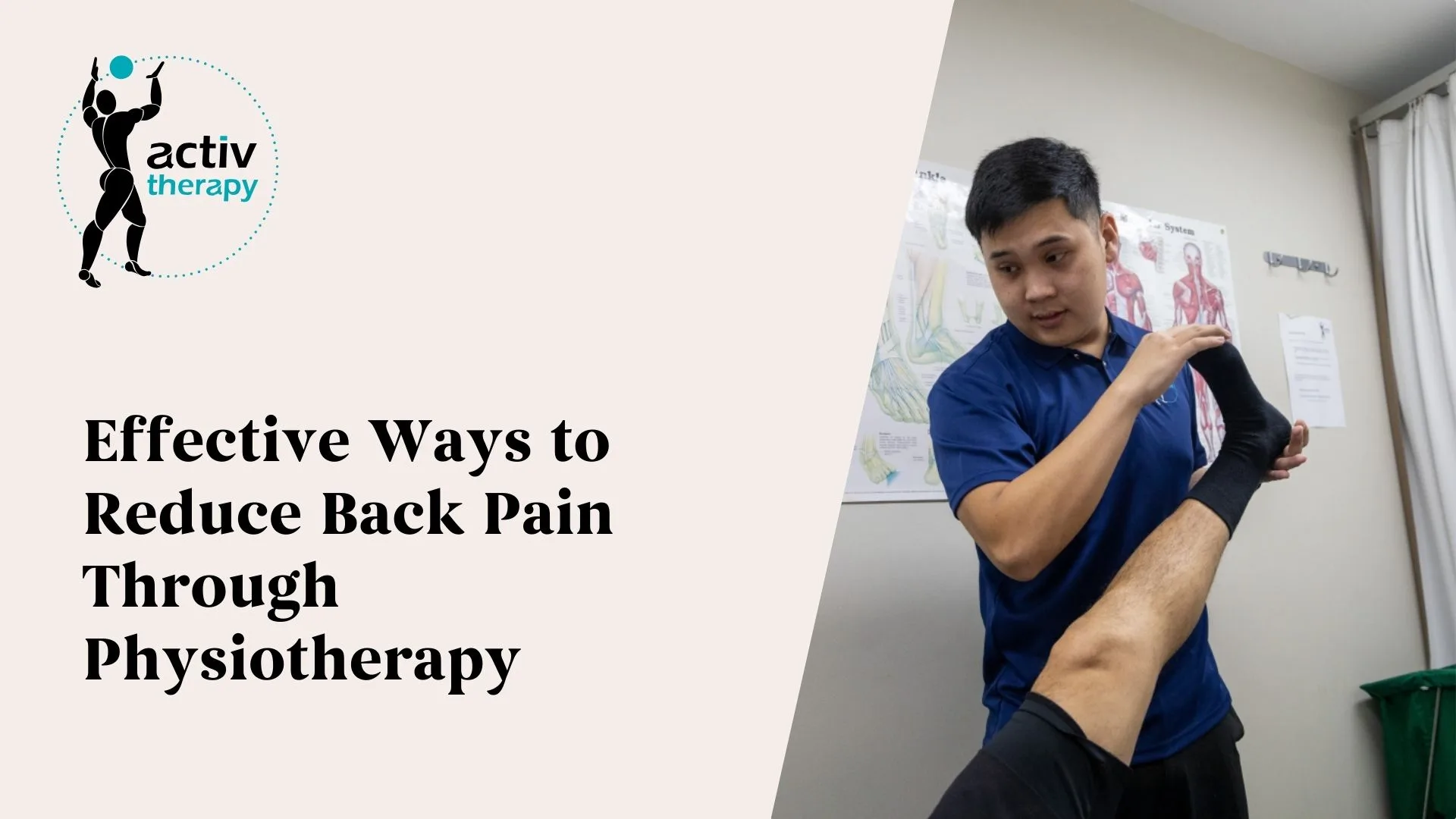 Effective Ways to Reduce Back Pain Through Physiotherapy