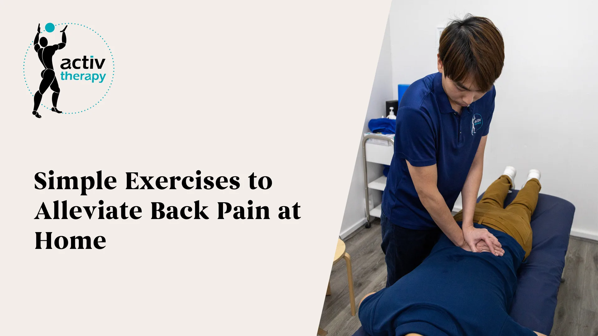 Simple Exercises to Alleviate Back Pain at Home