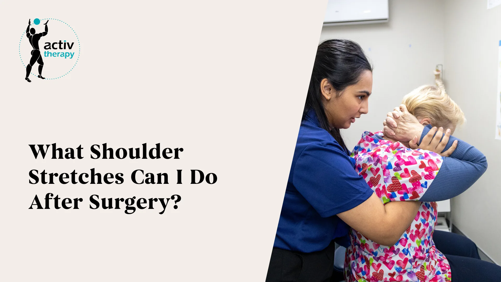What Shoulder Stretches Can I Do After Surgery?