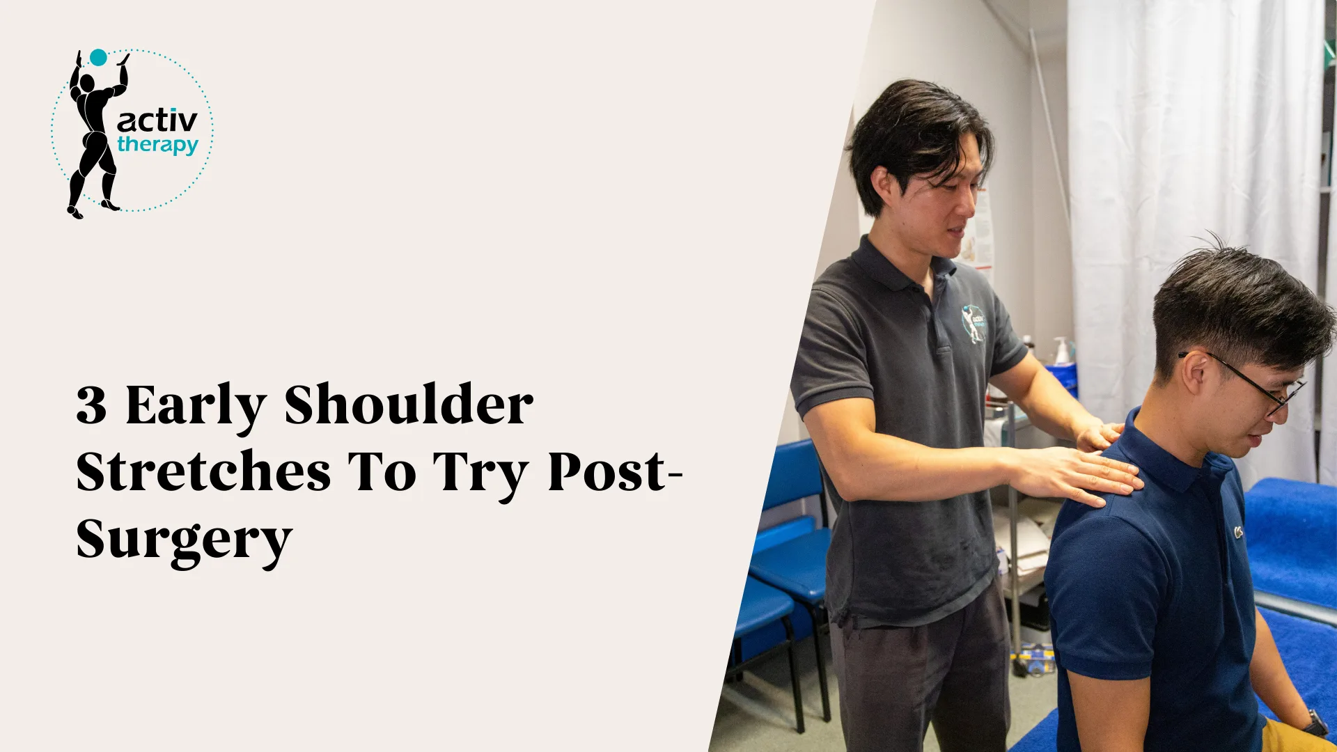 3 Early Shoulder Stretches To Try Post-Surgery