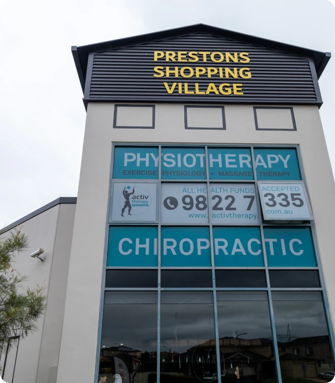 Activ Therapy Prestons clinic