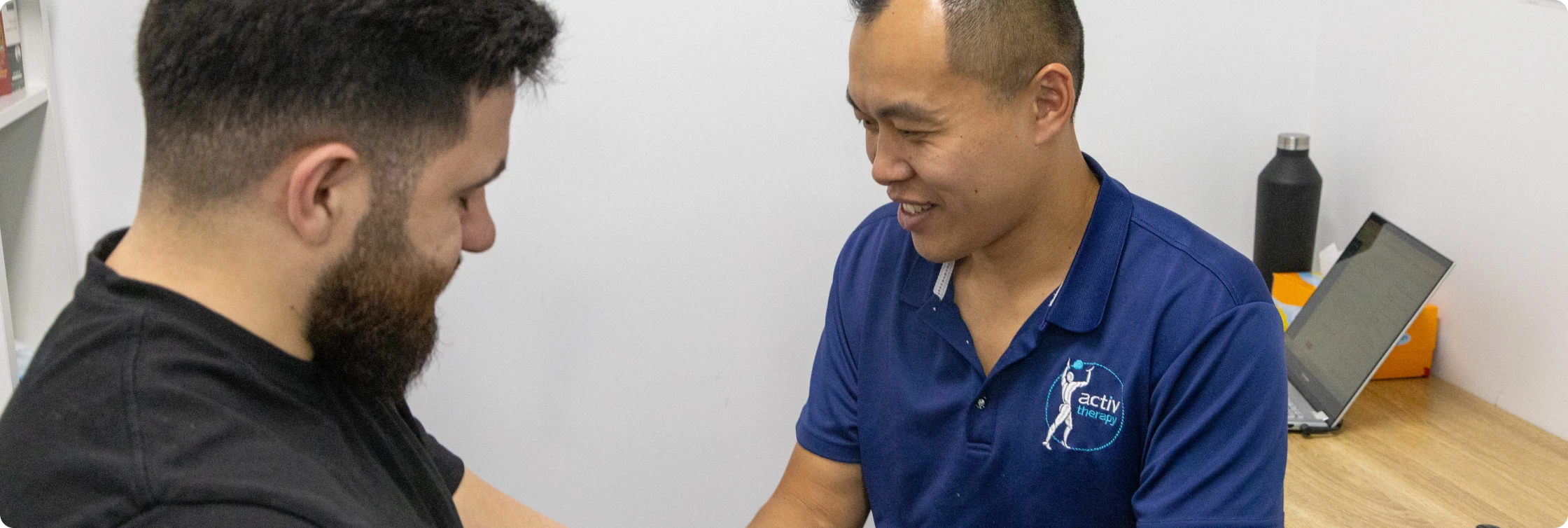 NDIS physiotherapy session at Activ Therapy